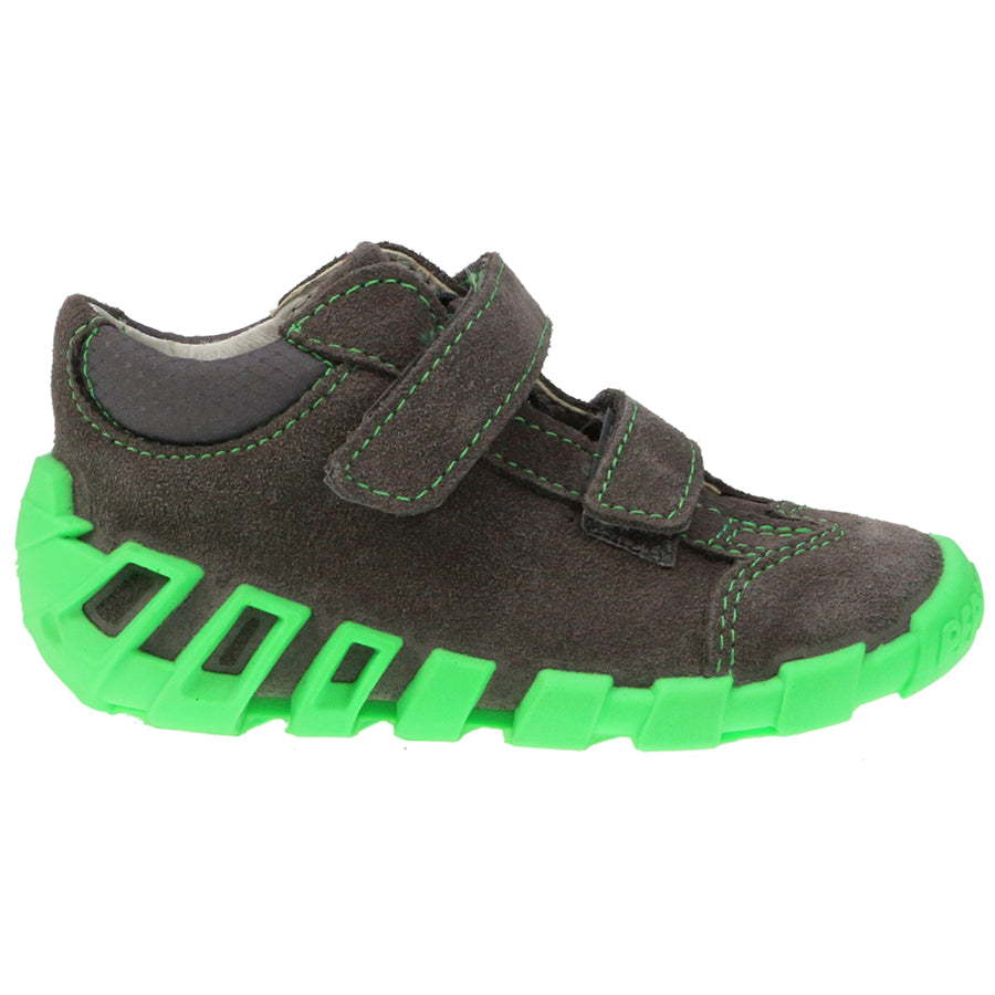 RICOSTA Halbschuh ASKY in gray and green, a high-quality and stylish footwear option for kids