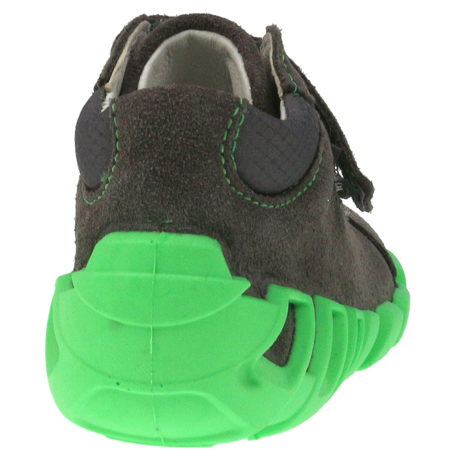 RICOSTA Halbschuh ASKY in grey and green color, a high-quality and comfortable shoe for everyday wear