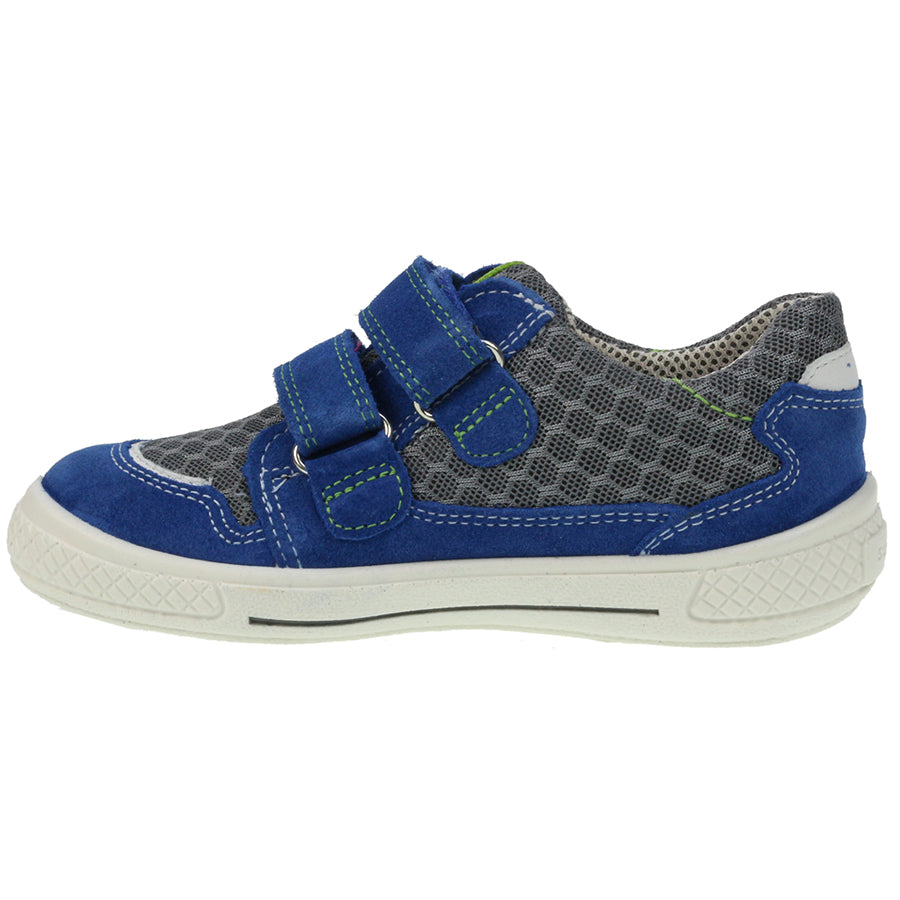 Royal blue and grey SUPERFIT GORE-TEX SURROUND Halbschuh 102-85 with advanced ventilation technology