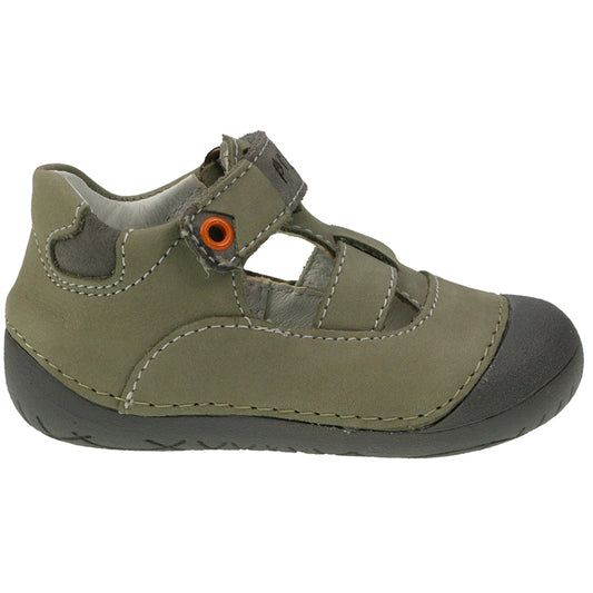 PRIMIGI PreWalker 14003 - khaki, soft-soled baby shoes for comfortable and stylish early walking support