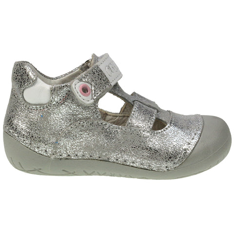 PRIMIGI PreWalker 14003 - silber: Silver pre-walker shoes for infants with durable construction and comfortable fit