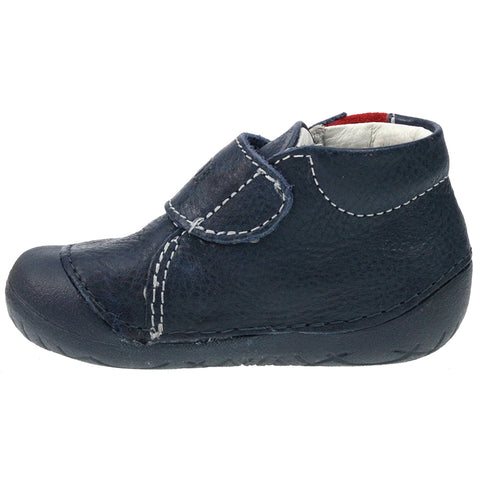 PRIMIGI PreWalker 14001 in navy and red, high-quality baby shoes for early walkers