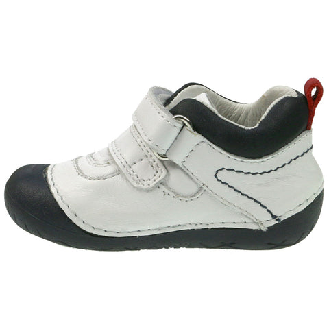 PRIMIGI PreWalker 14004 in weiß, navy and rot for babies learning to walk 