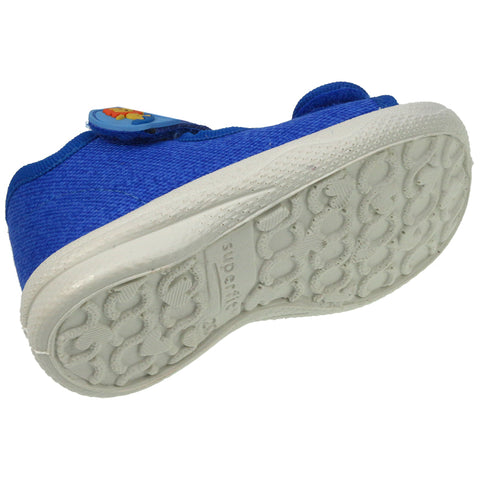 Comfortable and stylish SUPERFIT Hausschuh POLLY 294-85 in royalblau color