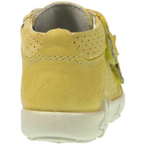 Pastel yellow SUPERFIT ankle shoe STARLIGHT 437-97 with supportive design