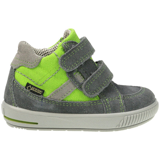 High-performance SUPERFIT GORE-TEX Knöchelschuh MOPPY 356-44 in stylish grey and neongrün color combination for outdoor activities and sports