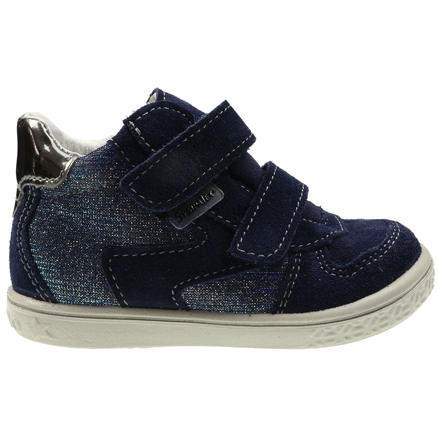 RICOSTA SYMPA-TEX Knöchelschuh KAYA in navy with glitter detailing, a stylish and comfortable shoe for kids