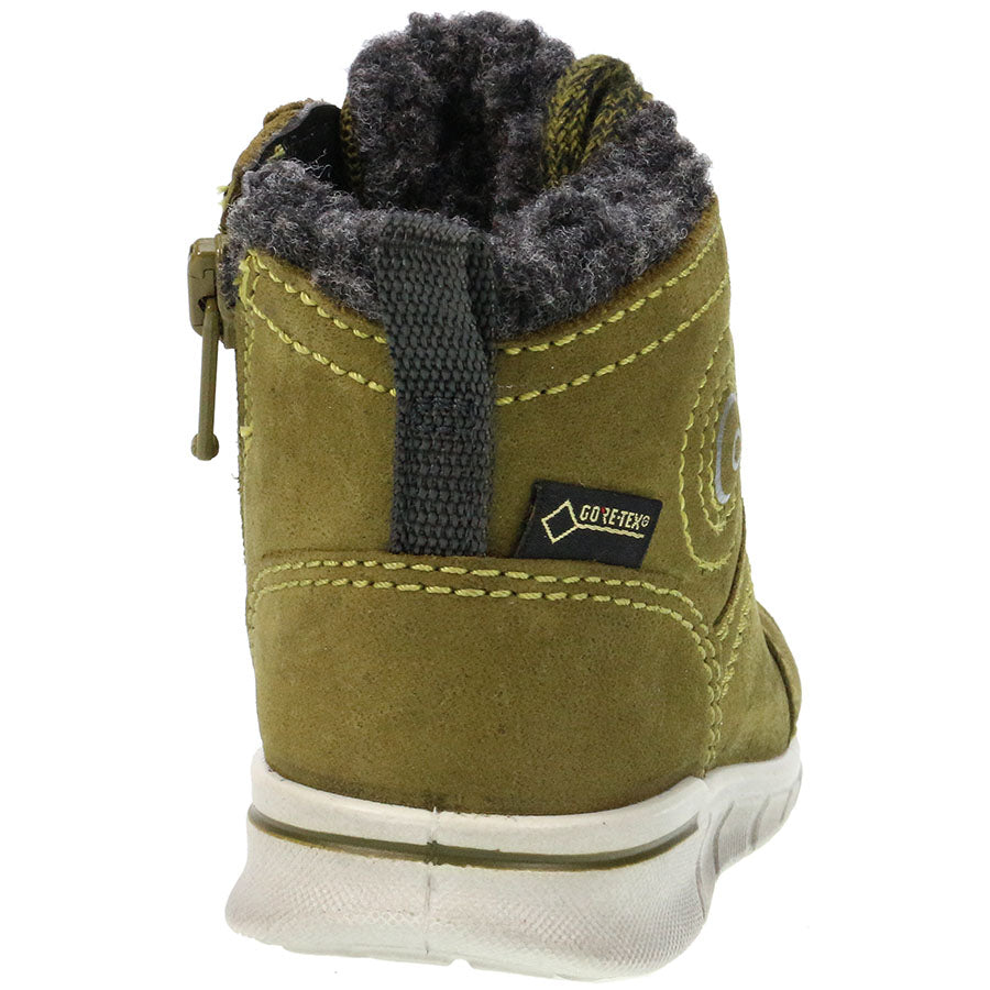 High-quality ECCO GORE-TEX ankle boot in pistachio green, style 754211-01332, for durable and stylish outdoor wear