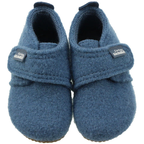  Comfortable and stylish LIVING KITZBÜHEL Hausschuh in denim blue color