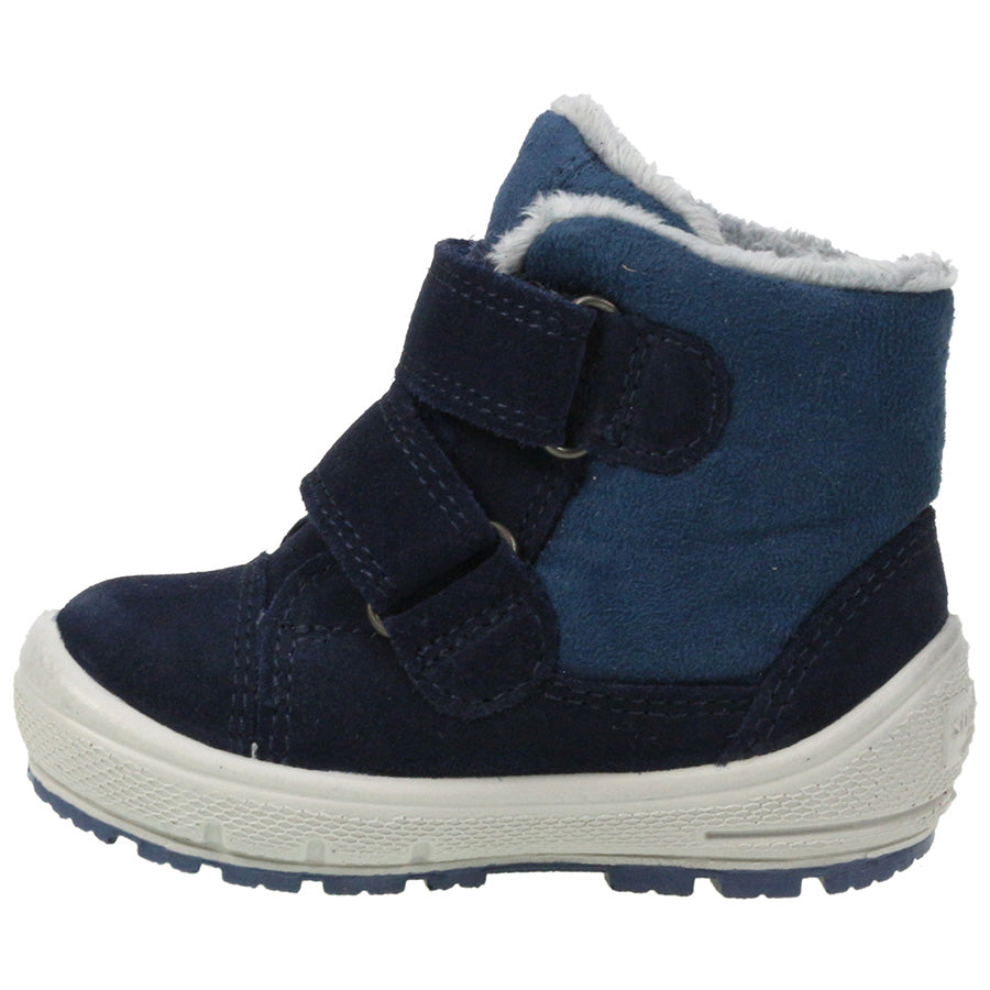 High-performance SUPERFIT GORE-TEX ankle shoe in navy blue color