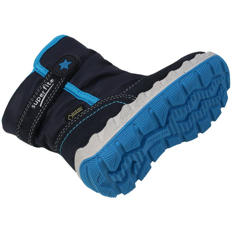 High-performance navy blue SUPERFIT GORE-TEX Stiefel 012-80 boots for outdoor activities