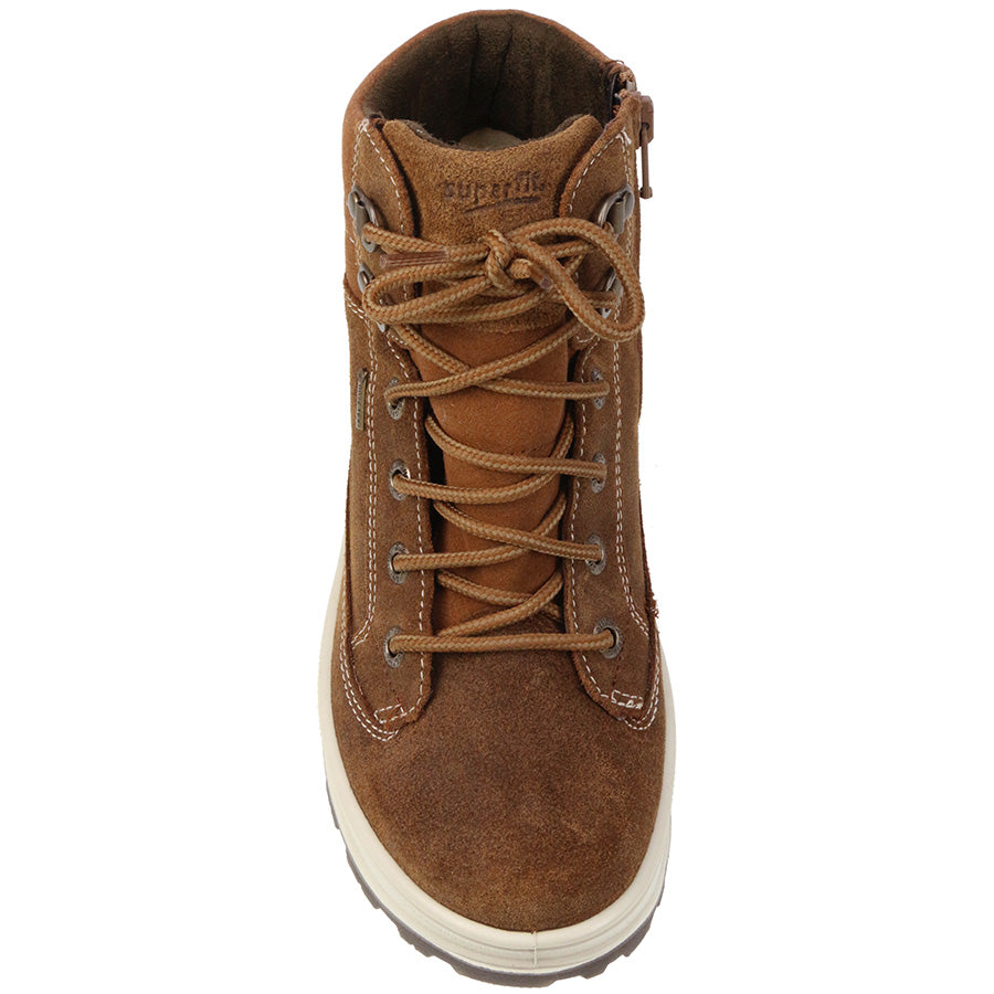 Brown SUPERFIT GORE-TEX ankle shoe with TEDD 473-30 model number