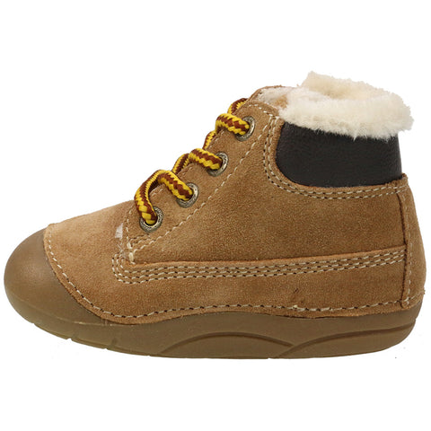 LURCHI PreWalker FERDI gefüttert 13977-27 - camel - high-quality, warm, and comfortable prewalker shoes for children