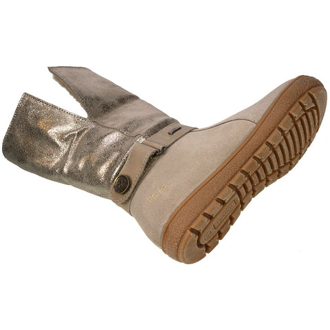 PRIMIGI GORE-TEX Stiefel 24370- taupe: High-quality and durable kids' boots in taupe with waterproof GORE-TEX lining and secure fit