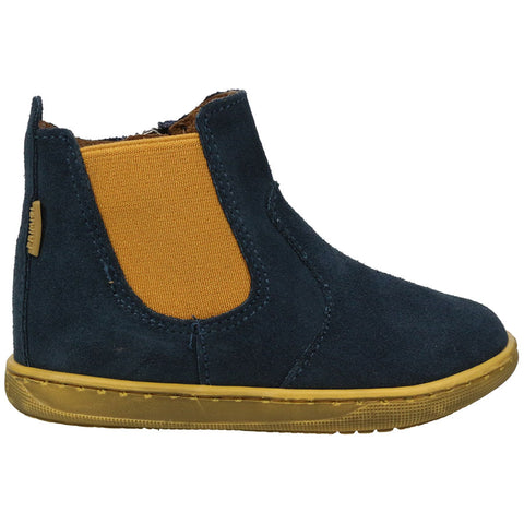 PRIMIGI Knöchelschuh 24036 in navy and senf colors for kids