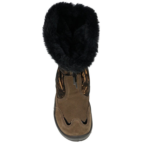 PRIMIGI GORE-TEX Stiefel 23880 in metallic brown, a durable and stylish waterproof boot for kids