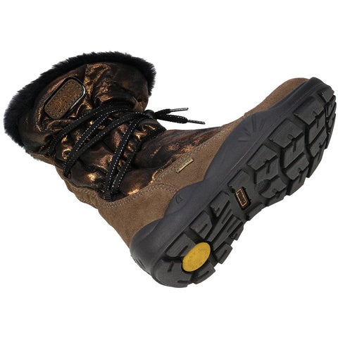 PRIMIGI GORE-TEX Stiefel 23880 in metallic brown, a waterproof and stylish boot perfect for outdoor activities and everyday wear