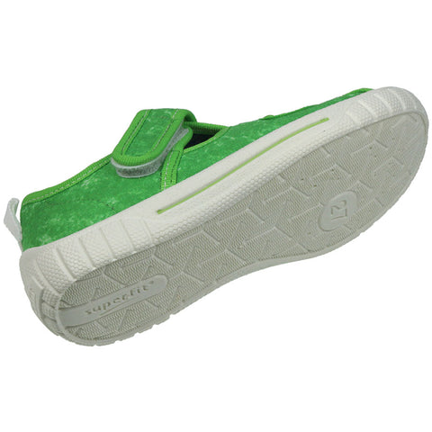 Comfortable and stylish SUPERFIT Hausschuh BILL 272-70 in green color