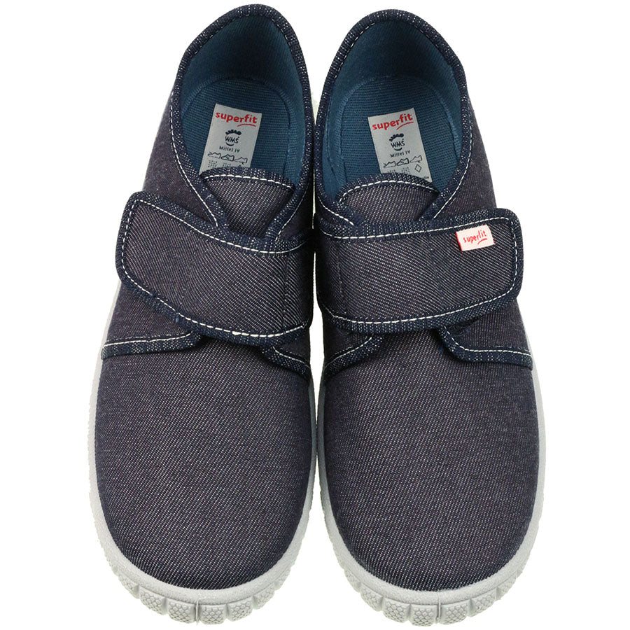 Comfortable SUPERFIT Hausschuh BILL 273-88 darkdenim slipper for indoor use