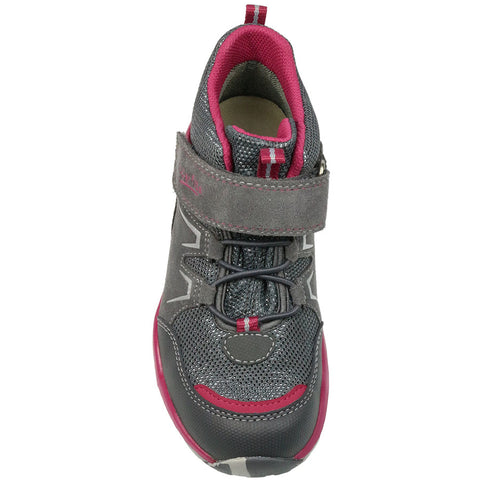 Gray and magenta SUPERFIT GORE-TEX ankle shoe for sports activities