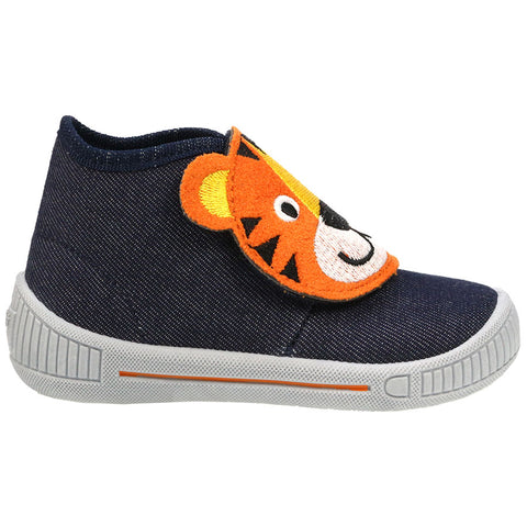 High-quality SUPERFIT Hausschuh BULLY 251-80 in jeans color with tiger design