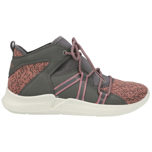 Women's SUPERFIT Knöchelschuh 395-21 in grey and rosè colors, a stylish and comfortable ankle shoe for everyday wear