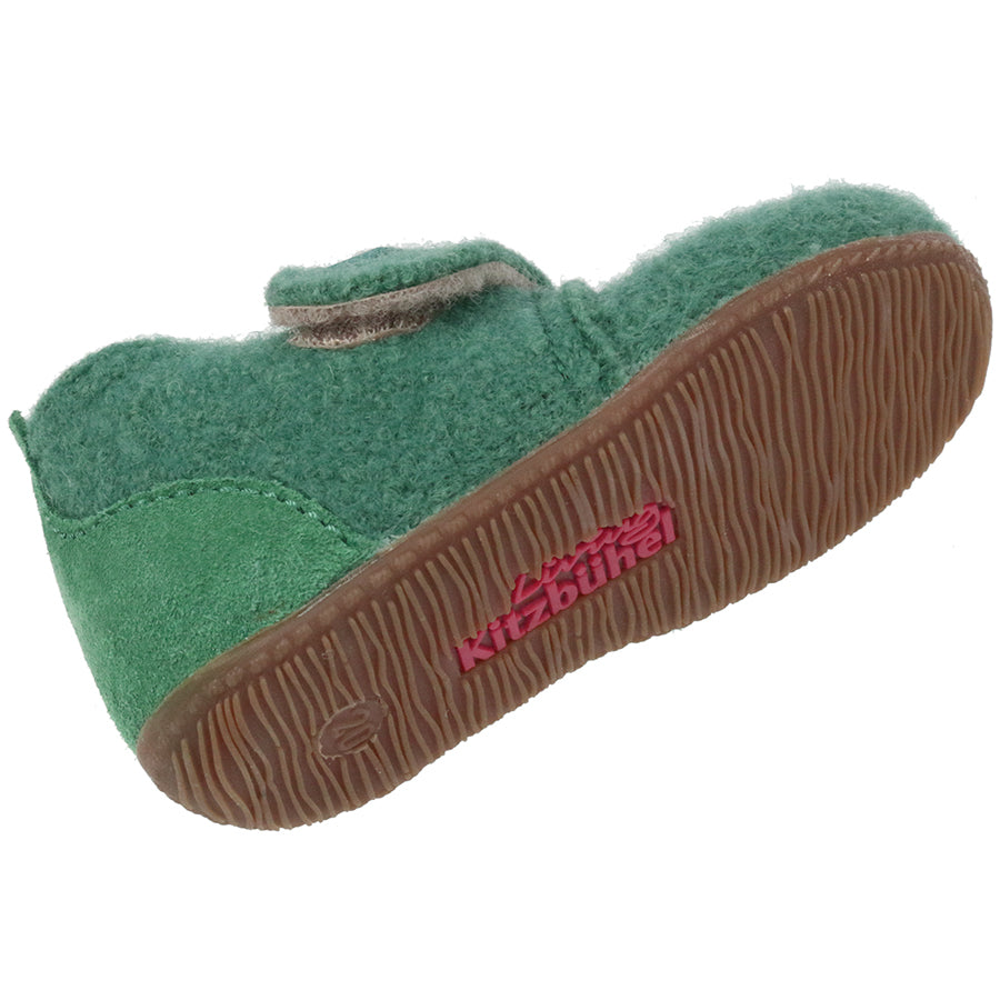 LIVING KITZBÜHEL Hausschuh 4022/444 - kaktus slippers in green color with stylish design