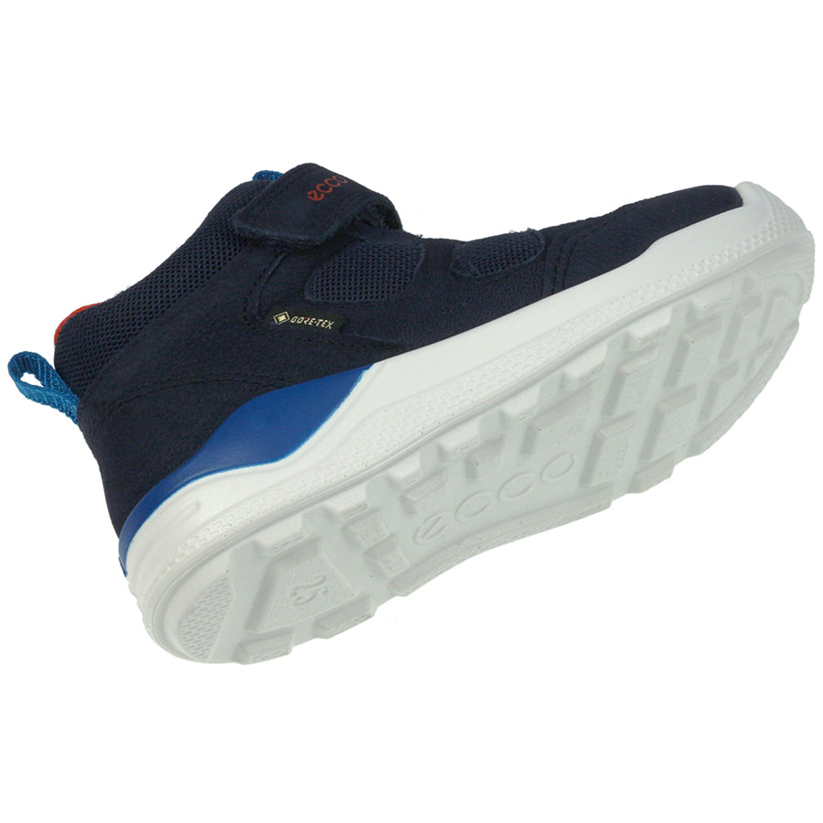 Stylish ECCO GORE-TEX Knöchelschuh URBAN 754761 in navy, royal, and orange, perfect for urban adventures and outdoor activities