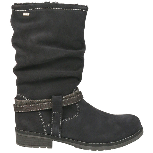 Stylish LURCHI TEX Stiefel LIA 17026-25 in anthrazit color, perfect for all-weather wear