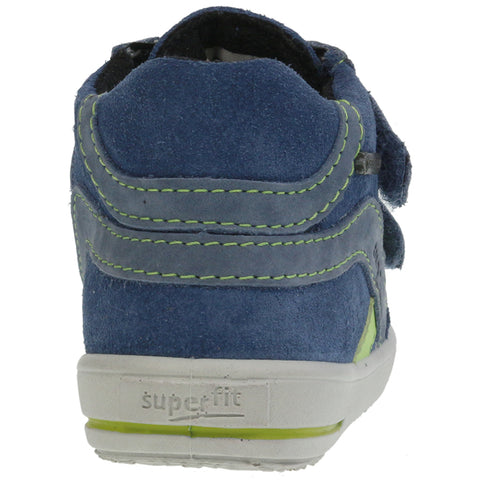 High-performance SUPERFIT GORE-TEX Knöchelschuh 349-88 in vibrant blue and green color combination, perfect for outdoor activities and extreme weather conditions