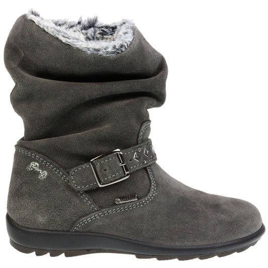 PRIMIGI GORE TEX Stiefel GLOSSY - grau - A stylish and waterproof grey boot for kids, perfect for all-weather wear