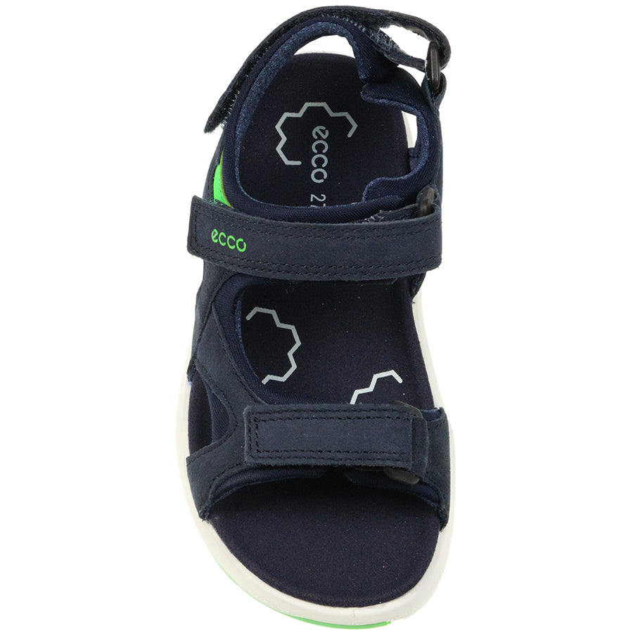 Comfortable and stylish ECCO Sandale X-TRINSIC 710622-02303 in navy and green colors