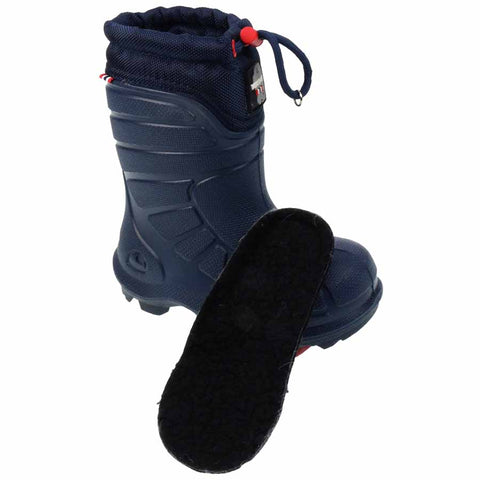 High-performance VIKING Stiefel EXTREME 20 in navy and red colorway