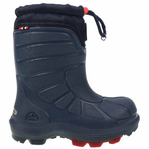 High-quality navy and red VIKING Stiefel EXTREME 20 boots for extreme outdoor activities