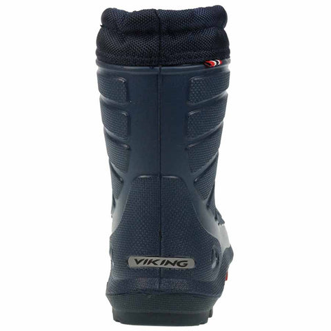 VIKING Stiefel EXTREME 20 in navy and red, designed for extreme outdoor activities and hiking in all weather conditions with durable, waterproof materials and a comfortable fit