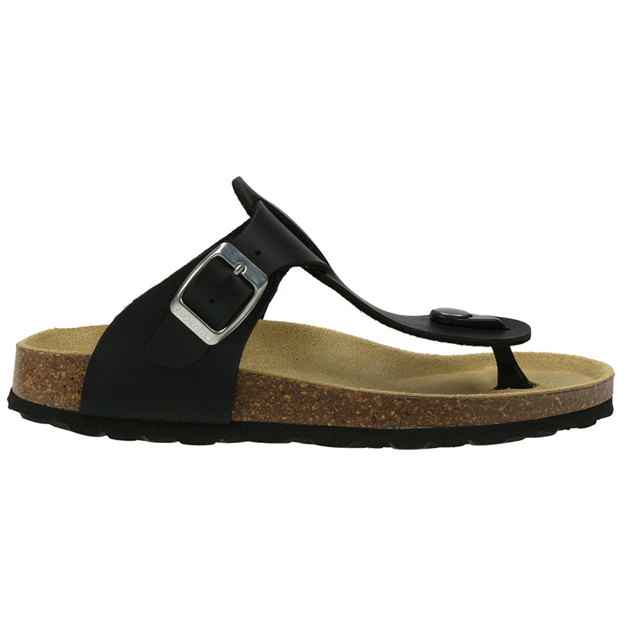 Black SUPERFIT TECNO 114-00 slip-on house shoe and sandal hybrid