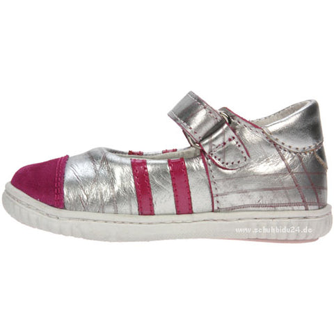 JOCHIE FREAKS Spangenschuh 12061 - fuchsia / silber