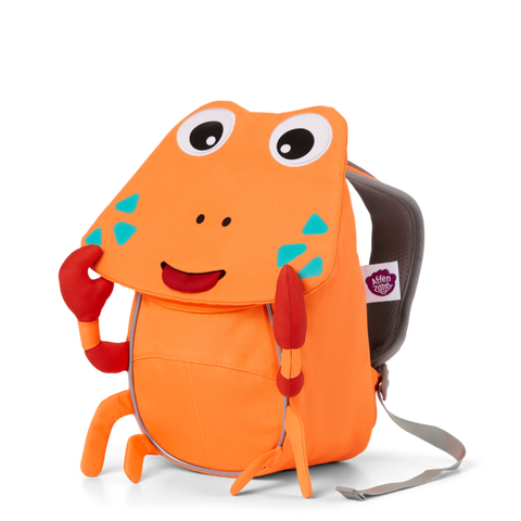 Kleiner Rucksack für Kinder mit niedlichem Krabbenmotiv