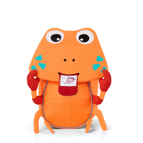AFFENZAHN Rucksack KLEINER FREUND - KRABBE NEON