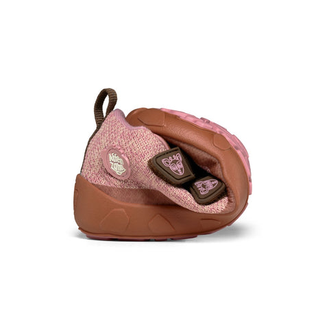 AFFENZAHN TEX Knöchelschuh HAPPY REH in rost and altrosa, a stylish and comfortable shoe for kids with a playful deer design and durable construction