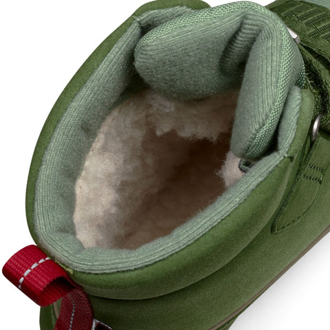 Affenzahn Tex Stiefel Comfy Dragon in green and red, a comfortable and durable product for kids