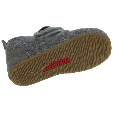 LIVING KITZBÜHEL Hausschuh 4022/610 - grau featuring durable sole for indoor use