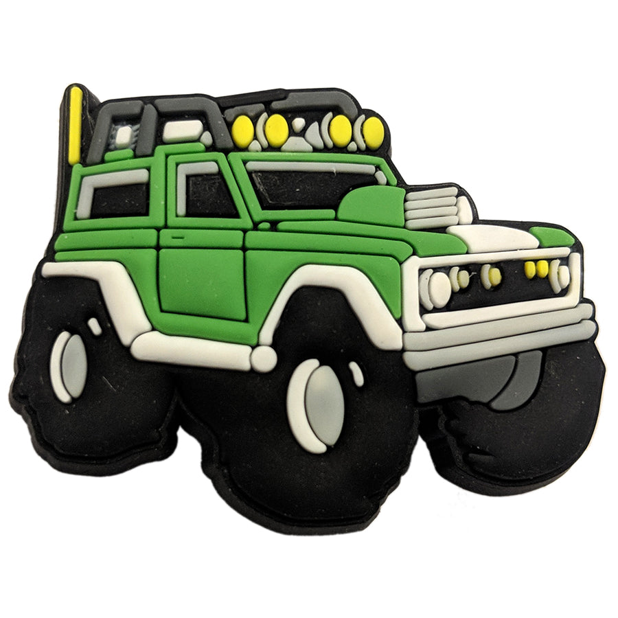 CROCS Jibbitz Vehicles Auto - grün