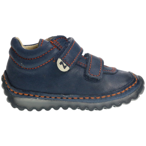 NATURINO Halbschuh CROW - navy / orange 9121