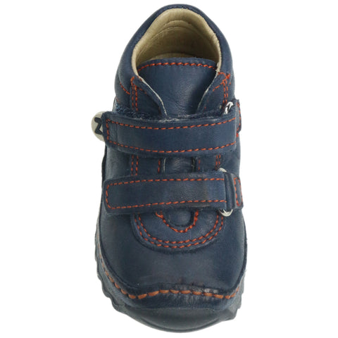 NATURINO Halbschuh CROW - navy / orange 9121