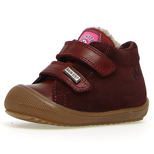 NATURINO RAINSTEP Knöchelschuh BRANT in beere color, lined with warm insulation