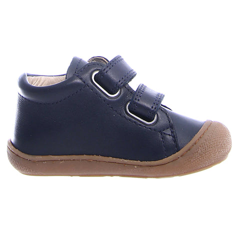 NATURINO Halbschuh COCOON in navy with dark sole, perfect for everyday wear and playtime