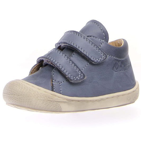 NATURINO Halbschuh COCOON in celeste color with light sole, a comfortable and stylish footwear option for kids
