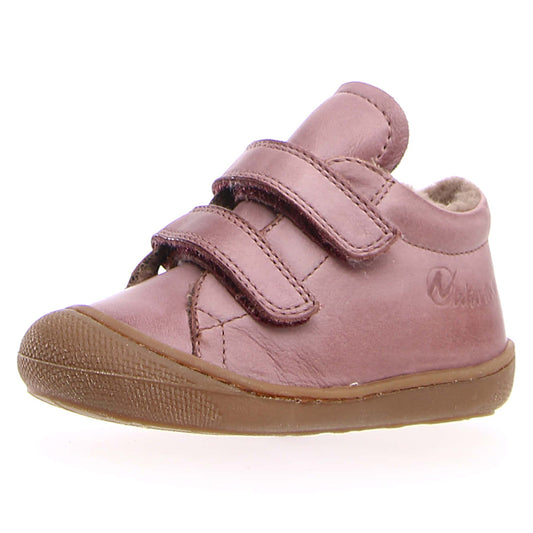 NATURINO Halbschuh COCOON in flieder color, with warm lining for extra comfort and style