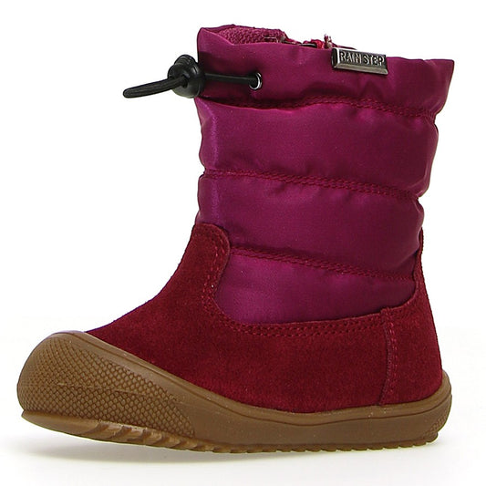 NATURINO RAINSTEP TEX Stiefel HOCHALPEN - fuchsia: Waterproof and insulated high alpine boots in vibrant pink color